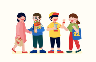 People use environmentally friendly materials to reduce global warming