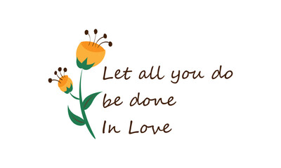 Christian Faith, Typography for print or use as poster, card, flyer or T Shirt