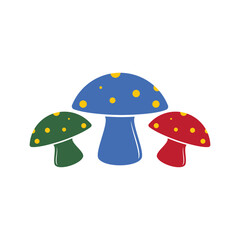 Vegetables mushroom illustration