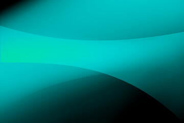 Soft dark light blue green background with curve pattern graphics for illustration.	