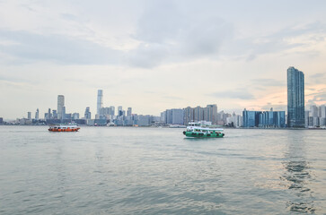 24 May 2013 Hong Kong victoria harbour, the city concept