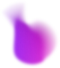Grainy Gradient Textured Blob Shapes. Abstract Transparent PNG element. Trendy design resources, Purple orange and yellow. Modern design trends.
