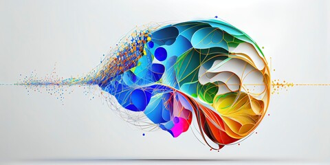 A visually striking image that showcases the capabilities of AI, such as a machine learning algorithm in action or a neural network diagram. Fibonacci Sequence. AI Generated.