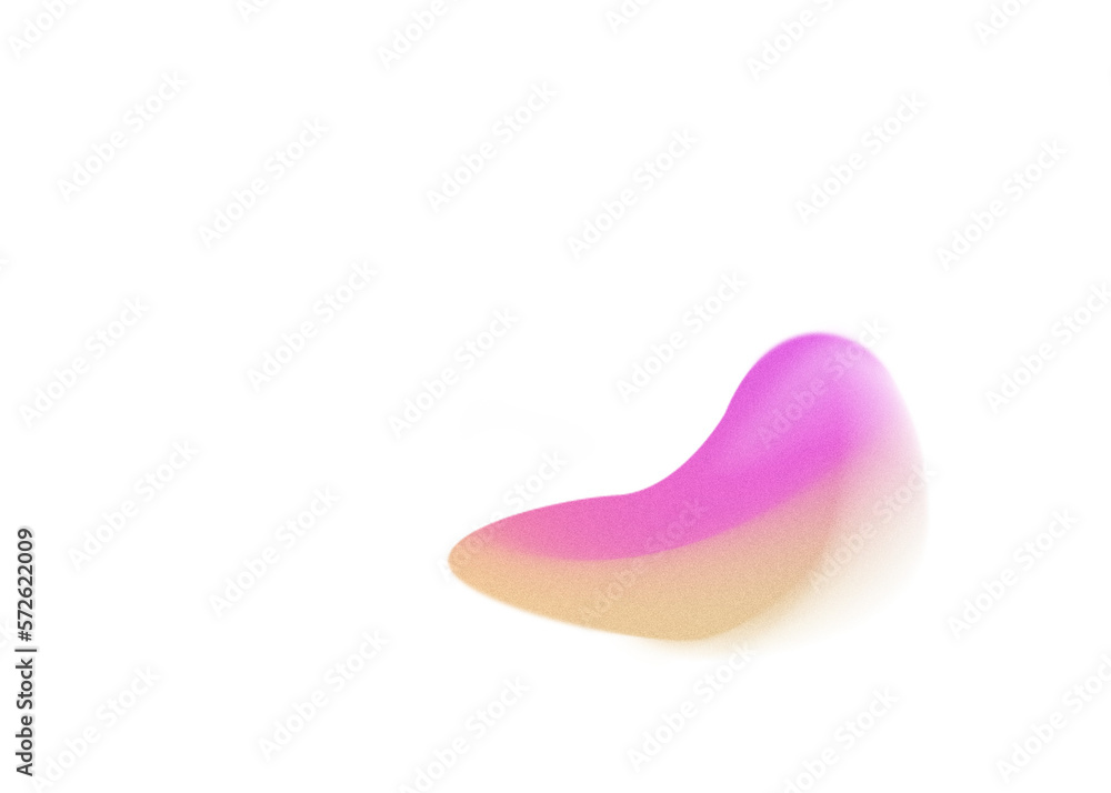 Poster grainy gradient textured blob shapes. abstract transparent png element. trendy design resources, pur