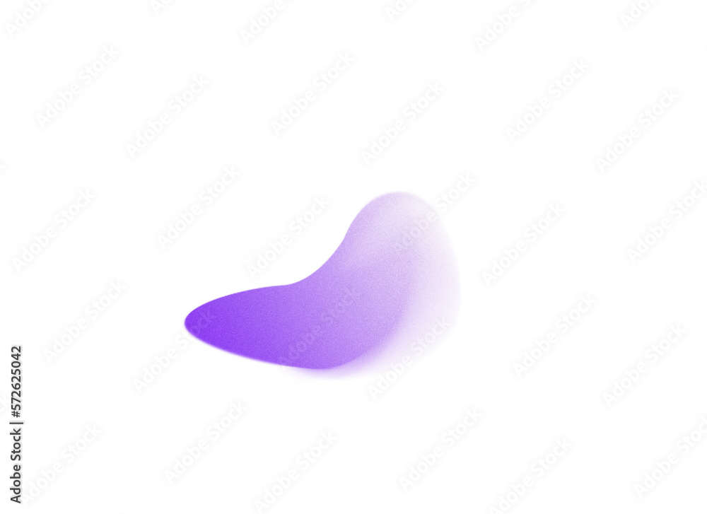 Aufkleber grainy gradient textured blob shapes. abstract transparent png element. trendy design resources, pur