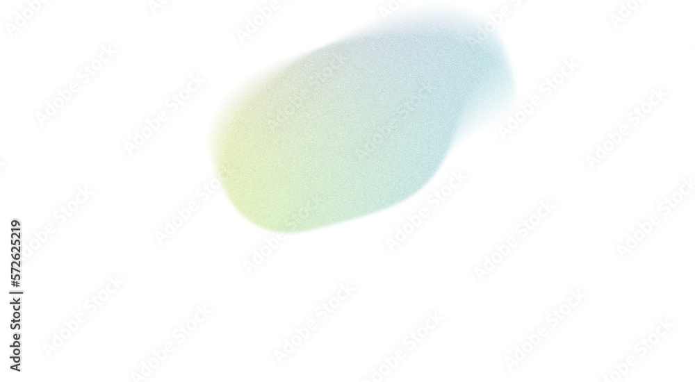 Aufkleber grainy gradient textured blob shapes. abstract transparent png element. trendy design resources, pur