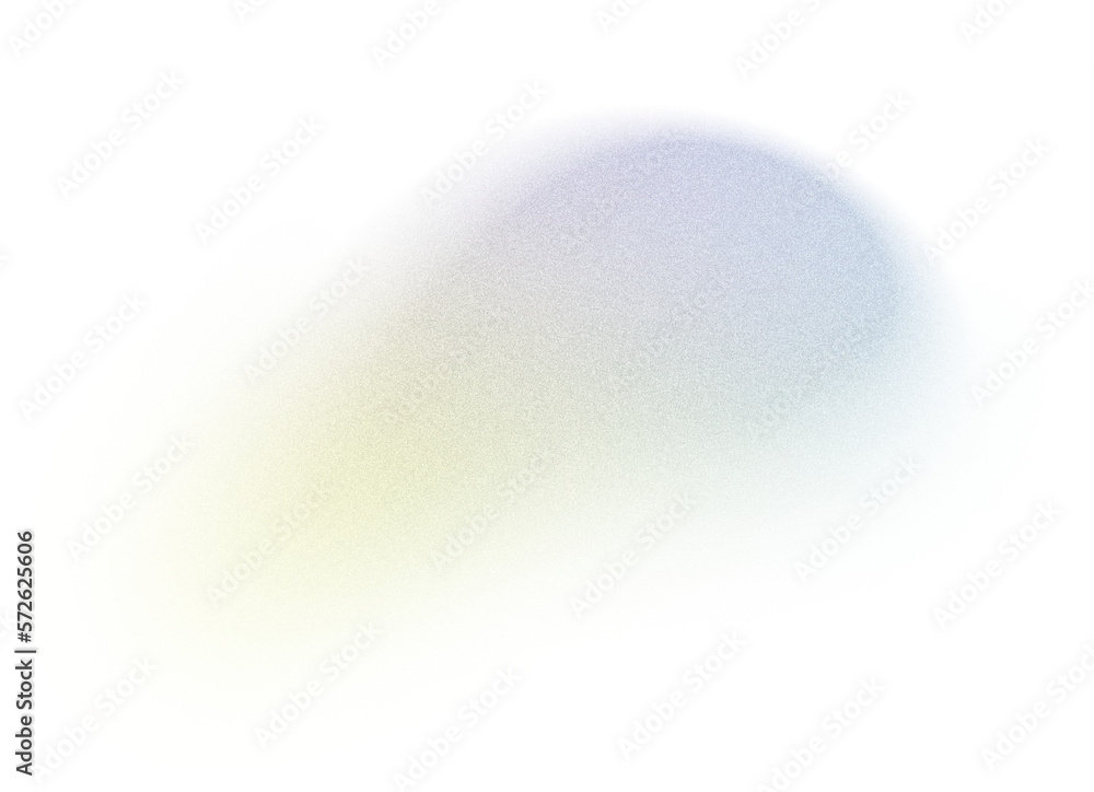 Aufkleber grainy gradient textured blob shapes. abstract transparent png element. trendy design resources, pur