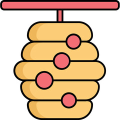 Apiculture Vector Icon fully editable

