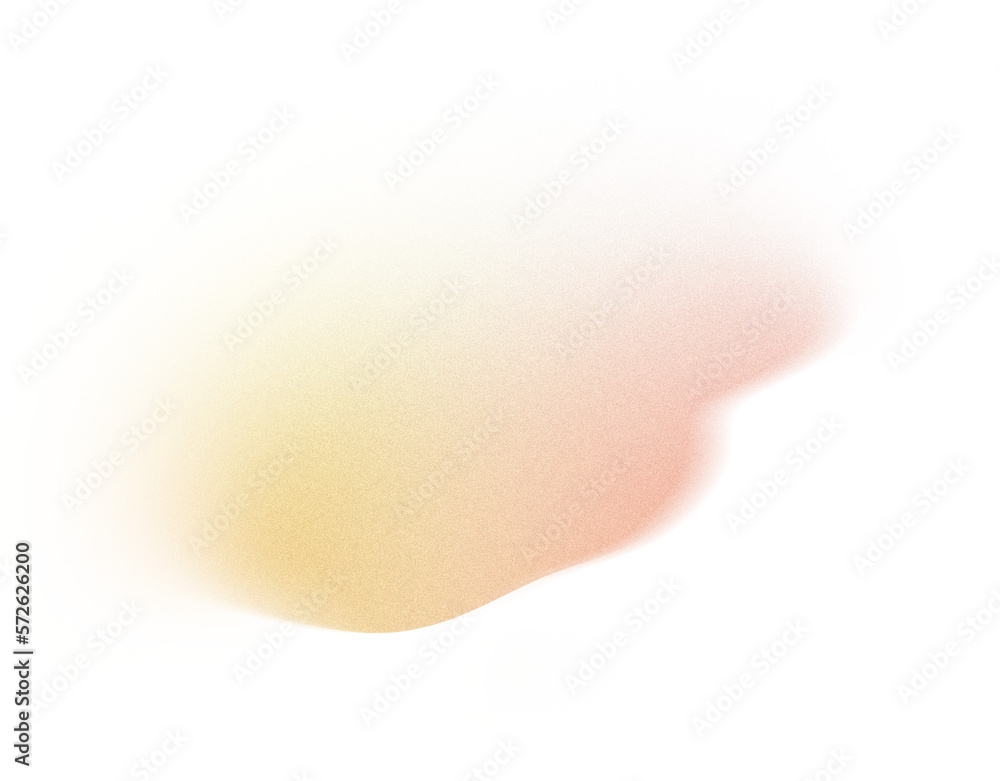 Aufkleber grainy gradient textured blob shapes. abstract transparent png element. trendy design resources, pur