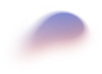 Grainy Gradient Textured Blob Shapes. Abstract Transparent PNG element. Trendy design resources, Purple orange and yellow. Modern design trends.
