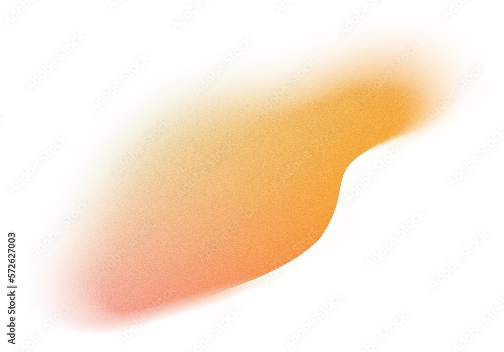 Aufkleber grainy gradient textured blob shapes. abstract transparent png element. trendy design resources, pur