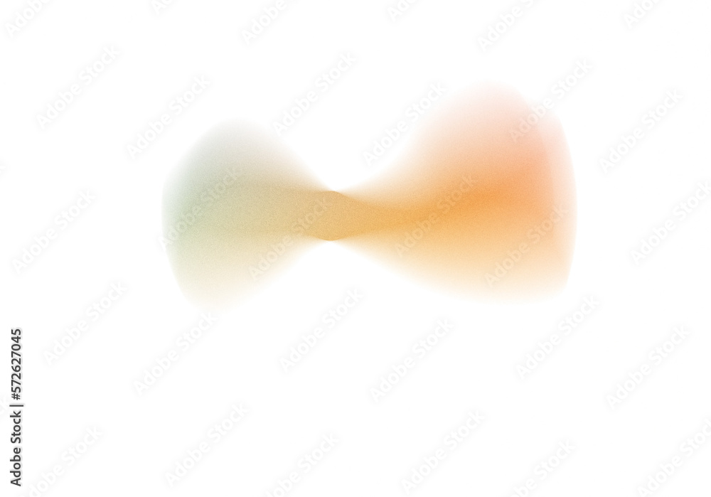 Aufkleber grainy gradient textured blob shapes. abstract transparent png element. trendy design resources, pur