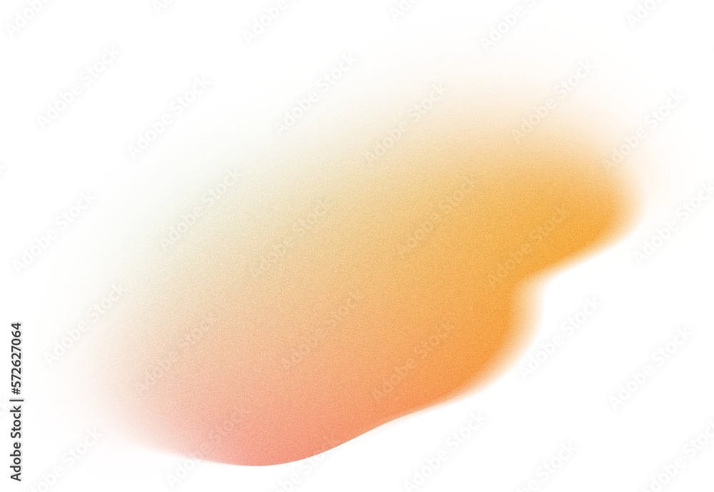 Aufkleber grainy gradient textured blob shapes. abstract transparent png element. trendy design resources, pur