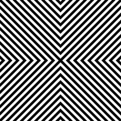 Black and white cross stripes fabric pattern background vector. X alphabet letter seamless pattern. Wall and floor ceramic tiles.