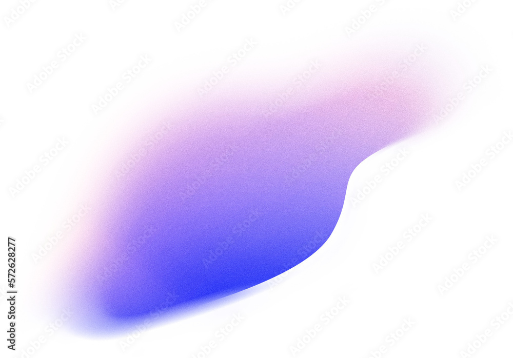 Aufkleber grainy gradient textured blob shapes. abstract transparent png element. trendy design resources, pur
