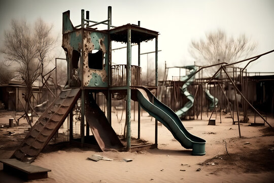 Abandoned Playground Images Browse 7 933 Stock Photos Vectors and