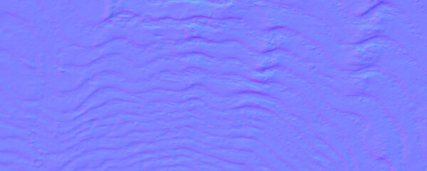 Burl wood texture in normal map. 3D Illustration