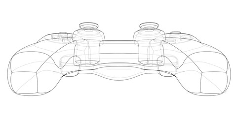 Gamepad or joystick © cherezoff