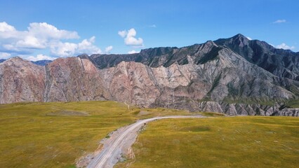 landscape in the mountains