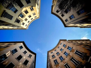 Fototapeta na wymiar Croisement du ciel