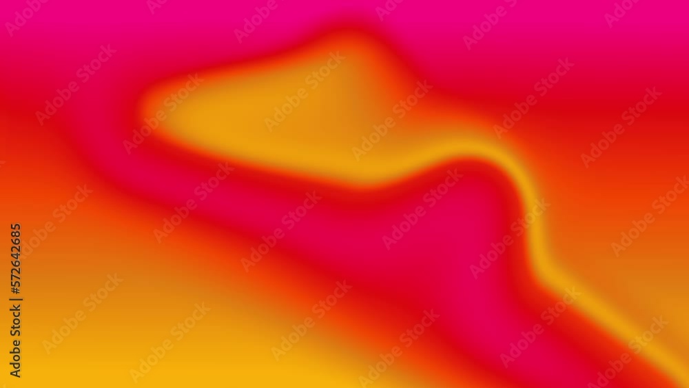 Wall mural liquid wave background abstract motion background. seamless loop. video animation.