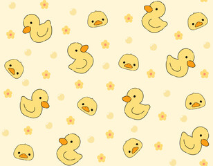 Cute Duck pattern