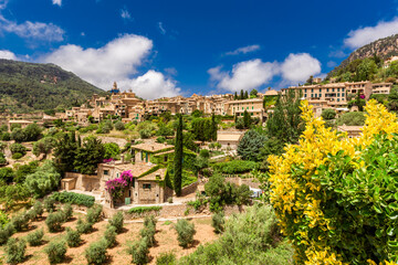 Valldemossa - Village in the Tramuntana Mountains of Mallorca - 1724