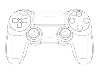 Gamepad or joystick © cherezoff