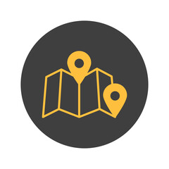 Location marker Vector Icon fully editable

