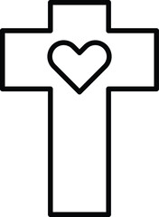 Cross Vector Icon
