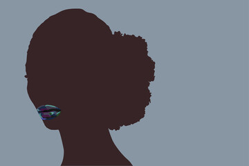 lips, kiss, background, african woman, hair, head, people, portrait, person, young, face, female, isolated, human, beautiful, black, fashion, symbol, icon, woman, vector, side, girl, illustration, des