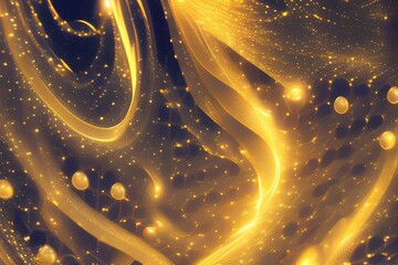 abstract background with stars-Generate AI