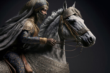 A Fusion of History and Art: Arab Knights and Warriors brought to Life through Generative AI