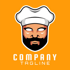 CHEF CARTOON MASCOT LOGO