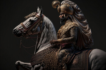 Reviving Ancient Arab Warriors through Generative AI: Historical Military Characters Set