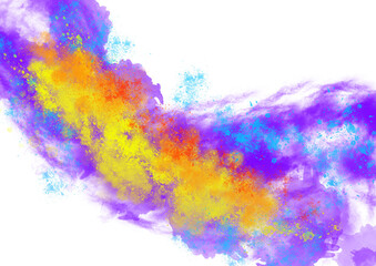 abstract watercolor Abstract art, Colorful Art Background, watercolor splatter, splash, Colorful dust, PNG, Transparent
