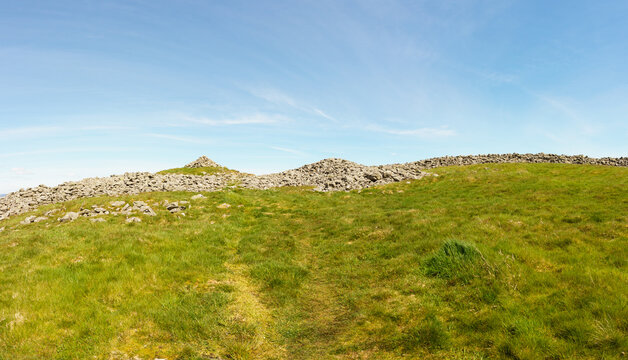 Caer Drewyn an iron age hill fort with dry stone ramparts to the north of Corwen North Wales dated to 500 BC it was also reputed to be where Owain Glyndŵr is believed to have based his army in 1400