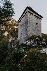 Fototapeta na wymiar Slowenien - Burgruine Grad Kamen