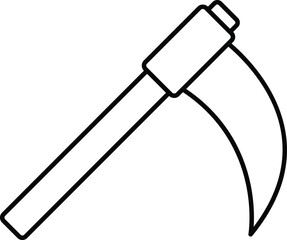 halloween scythe and reaper