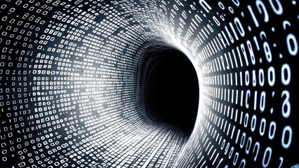 Binary data stream tunnel