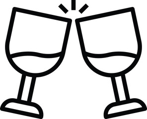 hotel service  wine glass and beverage