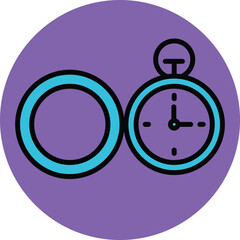 pocket watch Vector Icon
