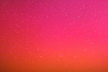Obraz premium Сonstellations in night sky. Pink starry backdrop. Purple polar lights