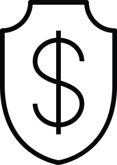 human resource dollar  and shield