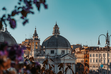 Fototapeta na wymiar saint cathedral city Rome