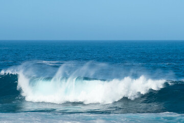 ocean wave, crashing waves, seascape