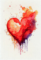 A watercolor drawing of 