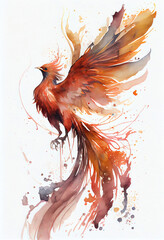 A watercolor drawing of 