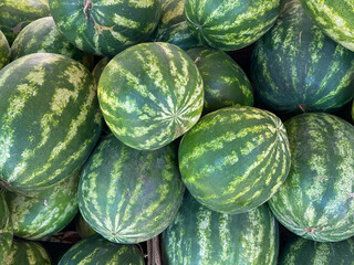 a lot of watermelons berry food vitamins healthy nutrition as a background