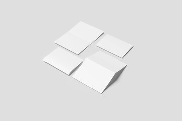 A5 Bifold Brochure Mockup